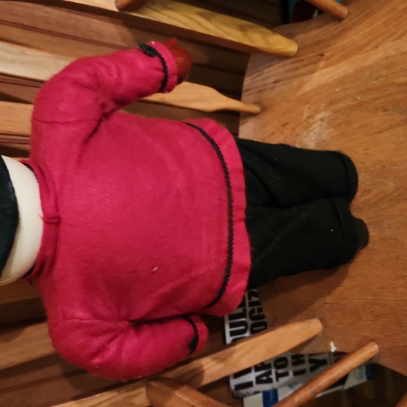 Vintage dressed well snowman-21"-HTF - Picture 10 of 10